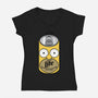 Homer Lite-Womens-V-Neck-Tee-imisko
