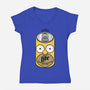 Homer Lite-Womens-V-Neck-Tee-imisko