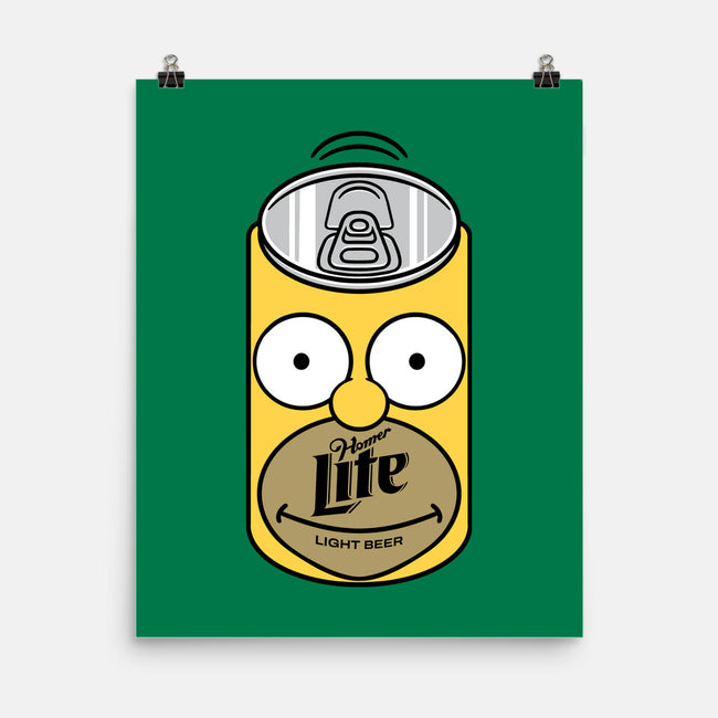 Homer Lite-None-Matte-Poster-imisko