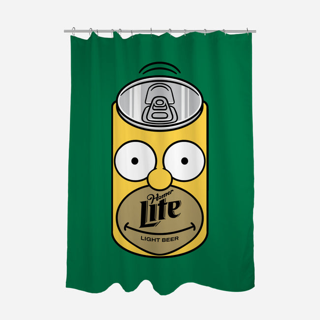 Homer Lite-None-Polyester-Shower Curtain-imisko