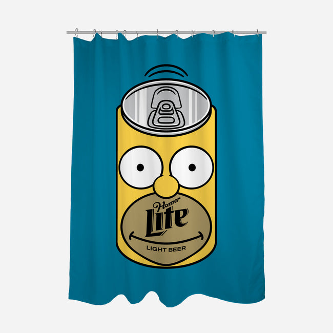 Homer Lite-None-Polyester-Shower Curtain-imisko