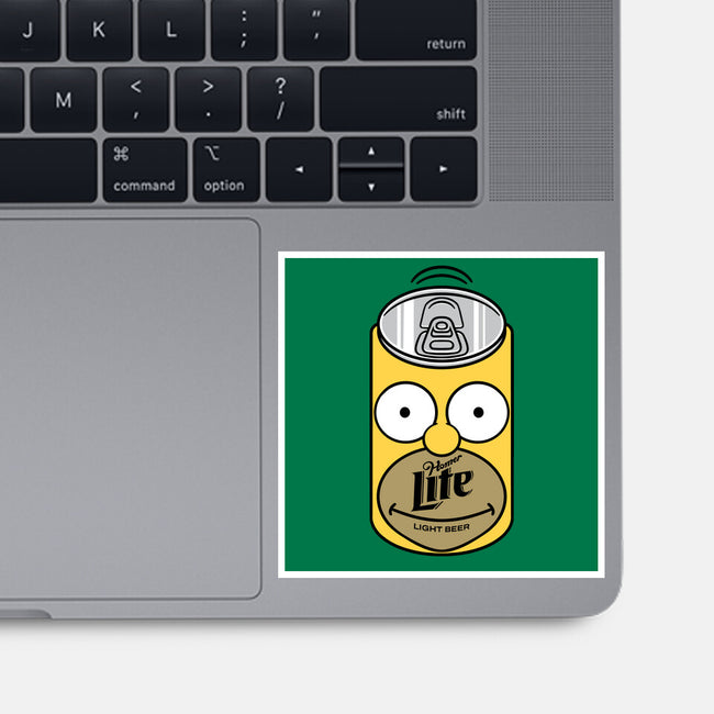 Homer Lite-None-Glossy-Sticker-imisko