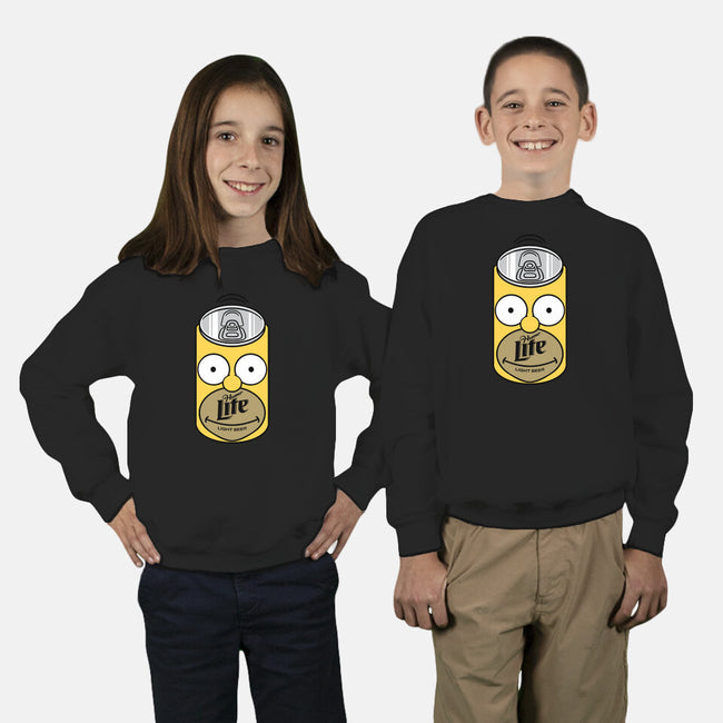 Homer Lite-Youth-Crew Neck-Sweatshirt-imisko