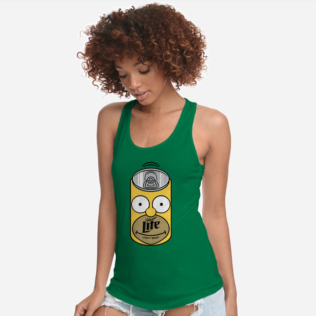 Homer Lite-Womens-Racerback-Tank-imisko
