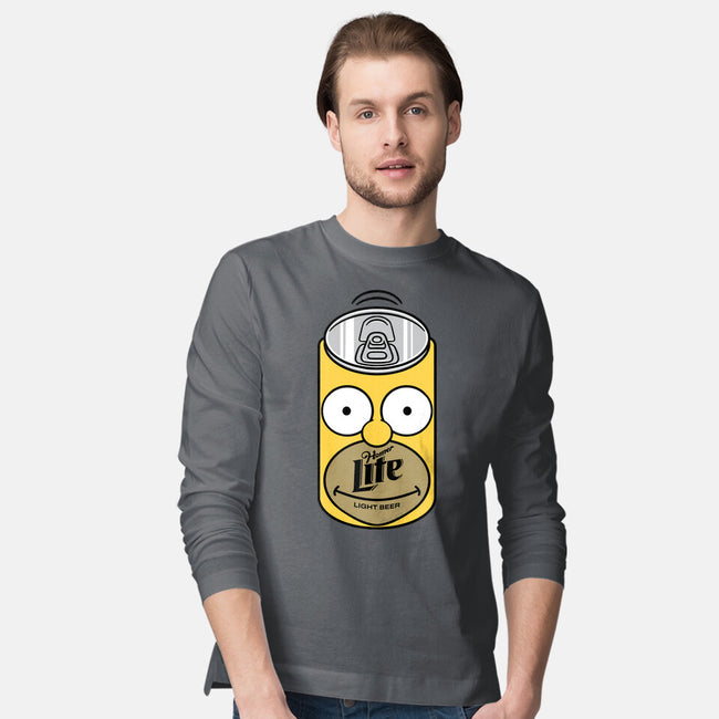 Homer Lite-Mens-Long Sleeved-Tee-imisko