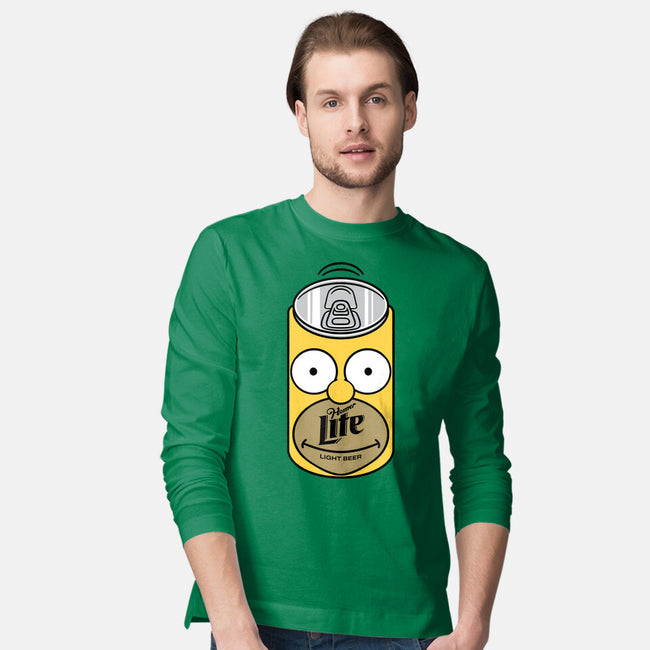 Homer Lite-Mens-Long Sleeved-Tee-imisko