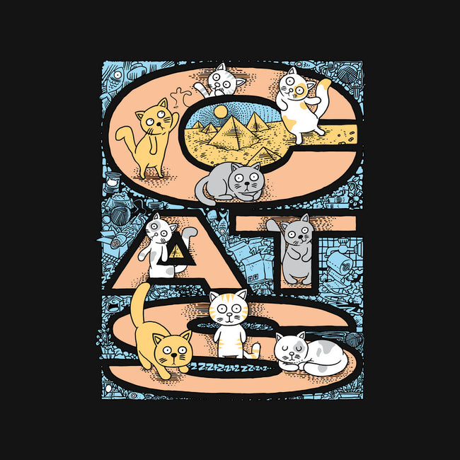 Cat Family-None-Adjustable Tote-Bag-imisko