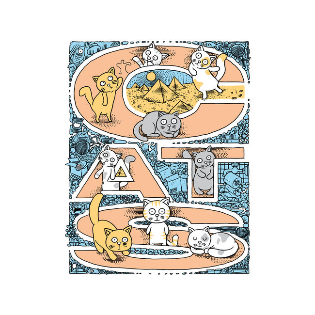 Cat Family-Baby-Basic-Onesie-imisko