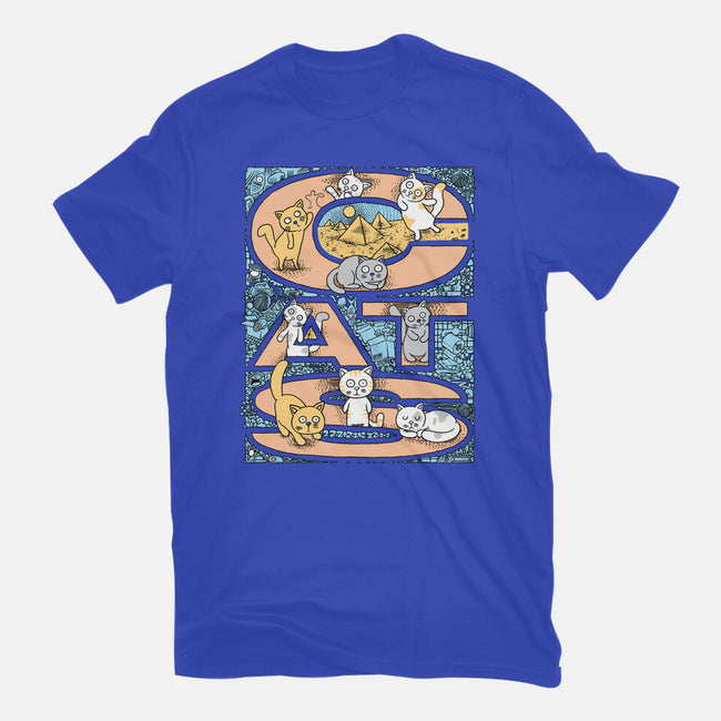 Cat Family-Unisex-Basic-Tee-imisko