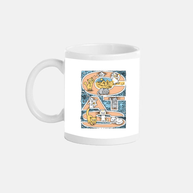 Cat Family-None-Mug-Drinkware-imisko
