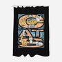 Cat Family-None-Polyester-Shower Curtain-imisko