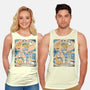 Cat Family-Unisex-Basic-Tank-imisko