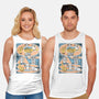Cat Family-Unisex-Basic-Tank-imisko