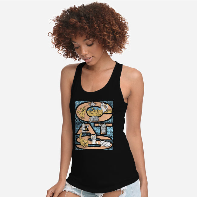 Cat Family-Womens-Racerback-Tank-imisko