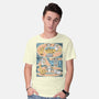 Cat Family-Mens-Basic-Tee-imisko