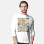 Cat Family-Mens-Long Sleeved-Tee-imisko