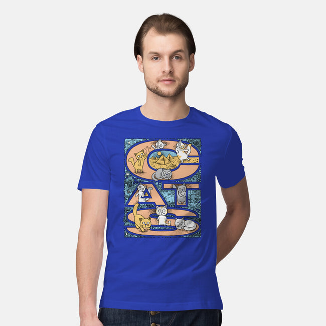 Cat Family-Mens-Premium-Tee-imisko