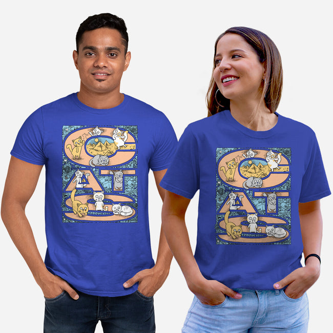 Cat Family-Unisex-Basic-Tee-imisko