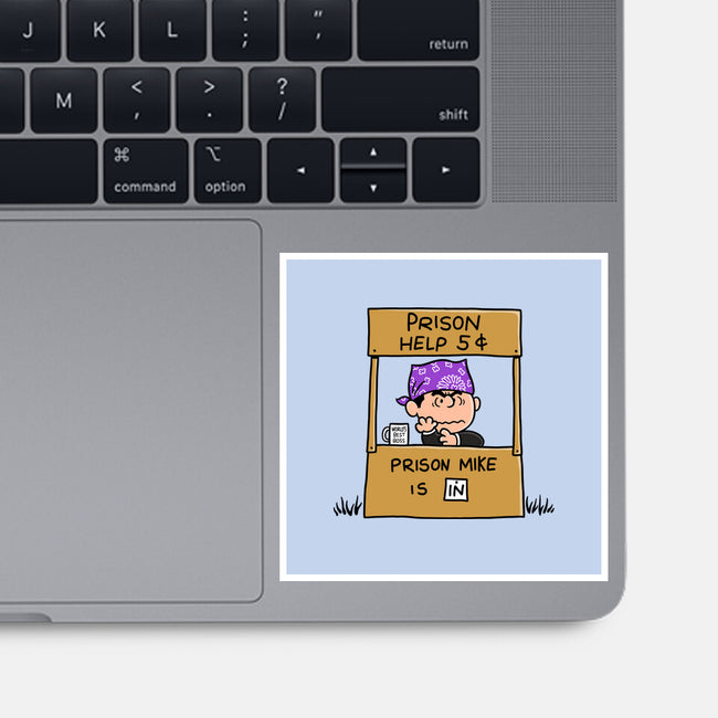 Prison Help-None-Glossy-Sticker-Barbadifuoco