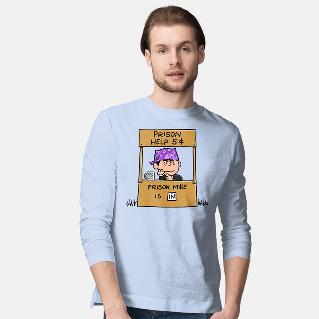 Prison Help-Mens-Long Sleeved-Tee-Barbadifuoco