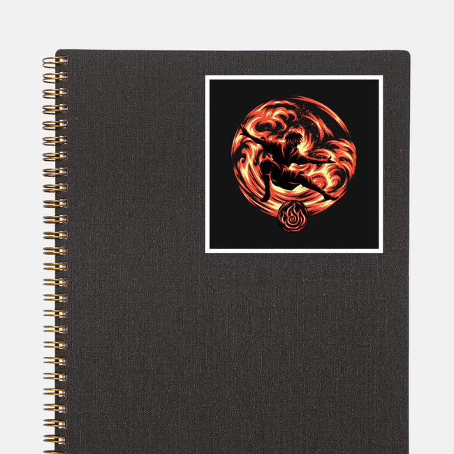 Master Of Fire Element-None-Glossy-Sticker-rmatix