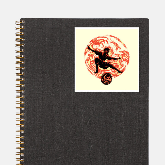 Master Of Fire Element-None-Glossy-Sticker-rmatix