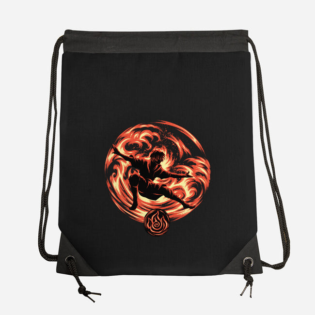Master Of Fire Element-None-Drawstring-Bag-rmatix