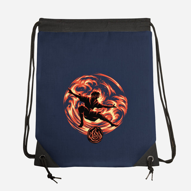 Master Of Fire Element-None-Drawstring-Bag-rmatix