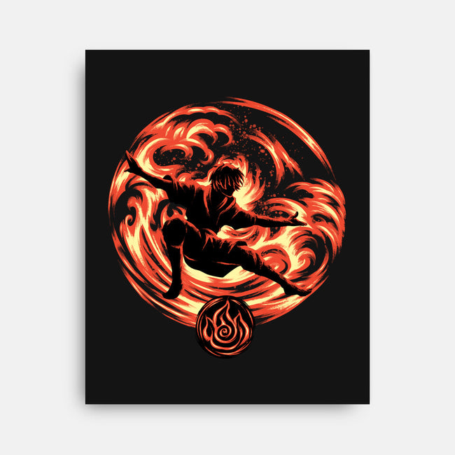 Master Of Fire Element-None-Stretched-Canvas-rmatix