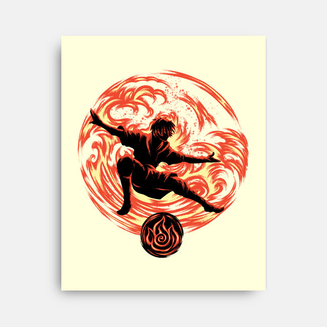 Master Of Fire Element-None-Stretched-Canvas-rmatix