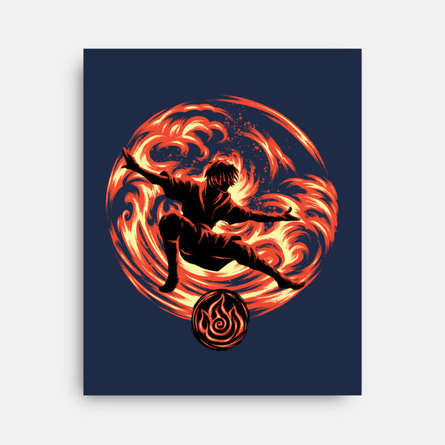 Master Of Fire Element-None-Stretched-Canvas-rmatix