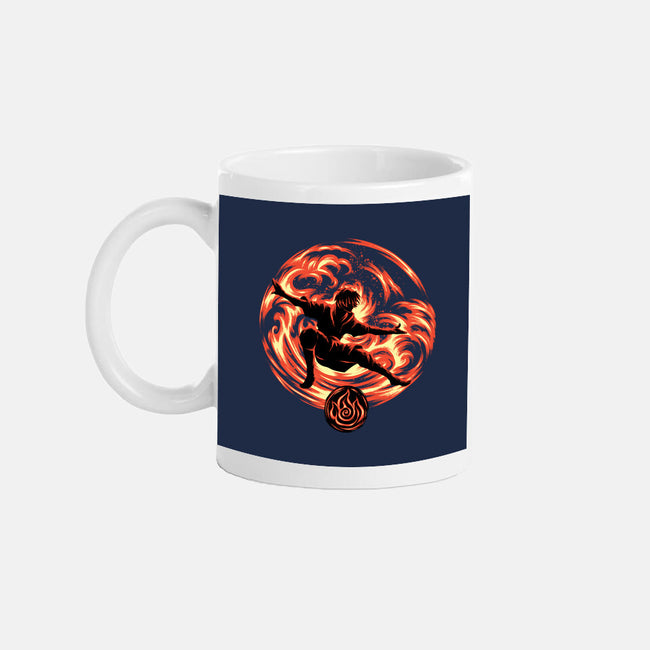 Master Of Fire Element-None-Mug-Drinkware-rmatix