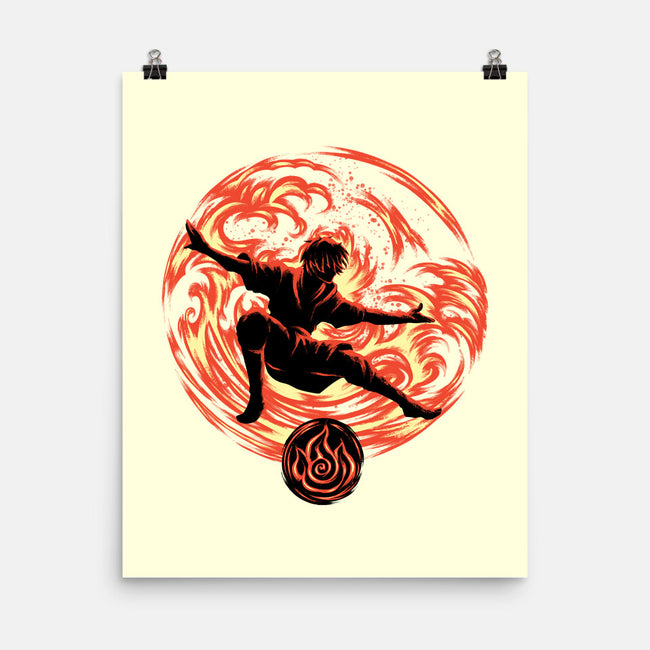 Master Of Fire Element-None-Matte-Poster-rmatix