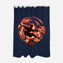 Master Of Fire Element-None-Polyester-Shower Curtain-rmatix