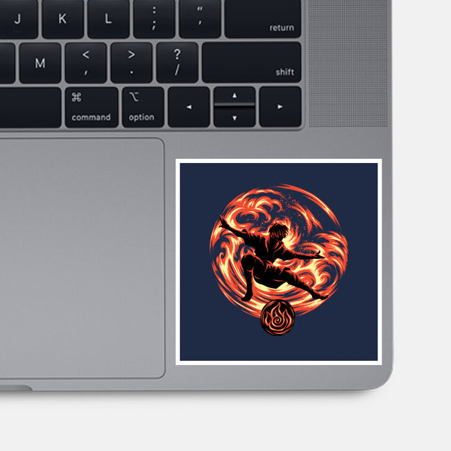 Master Of Fire Element-None-Glossy-Sticker-rmatix