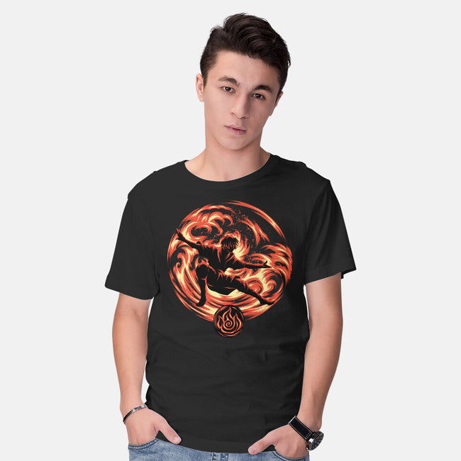 Master Of Fire Element-Mens-Basic-Tee-rmatix