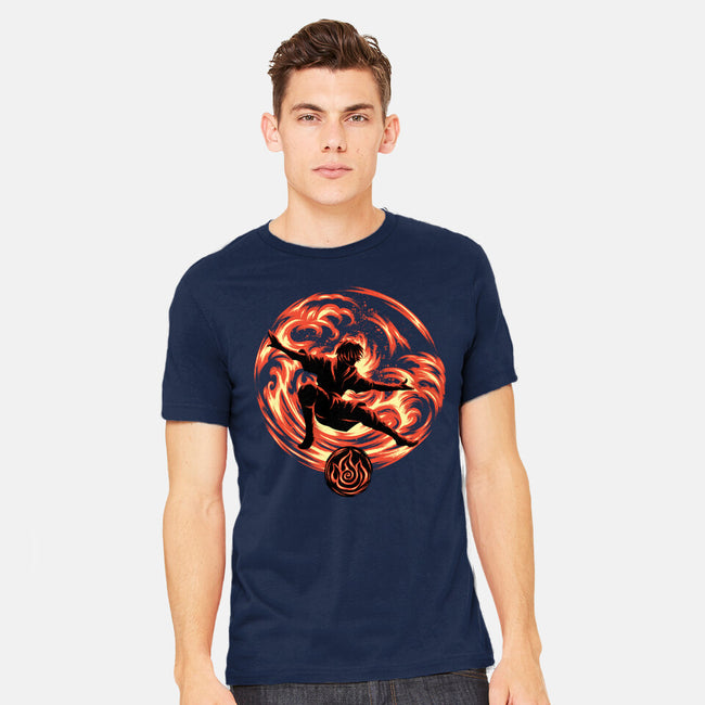 Master Of Fire Element-Mens-Heavyweight-Tee-rmatix