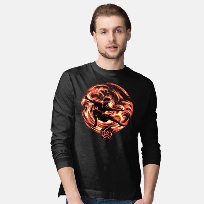 Master Of Fire Element-Mens-Long Sleeved-Tee-rmatix