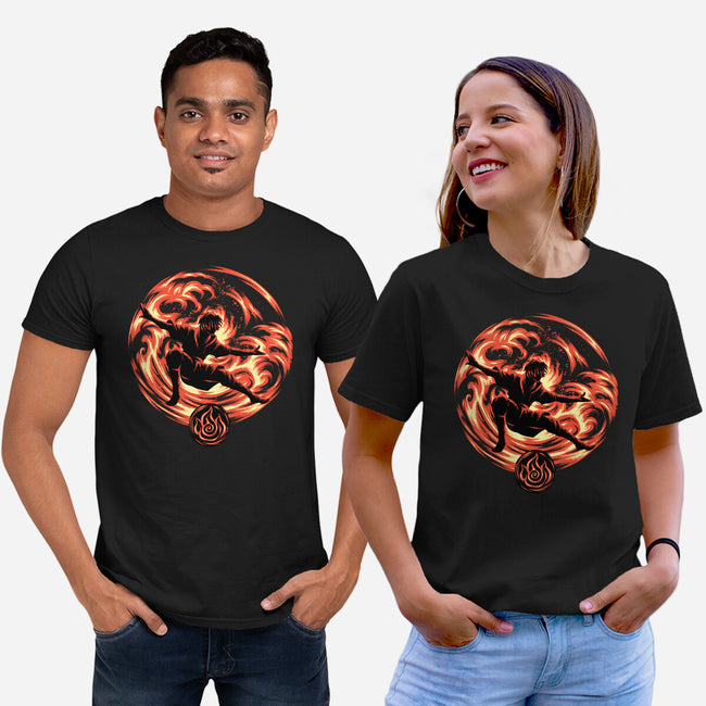 Master Of Fire Element-Unisex-Basic-Tee-rmatix