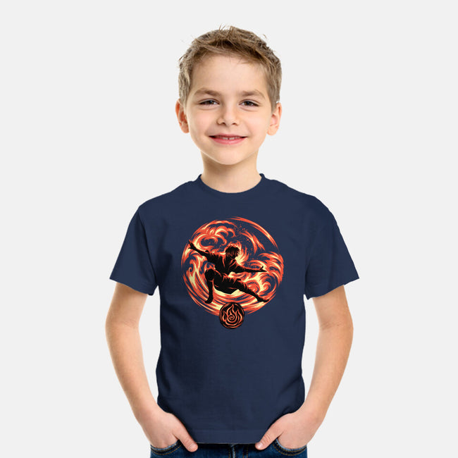Master Of Fire Element-Youth-Basic-Tee-rmatix