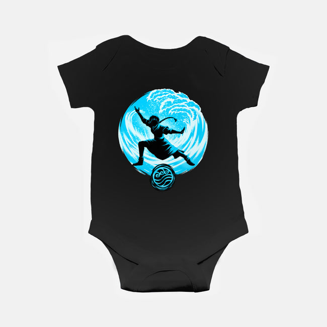 Master Of Water Element-Baby-Basic-Onesie-rmatix
