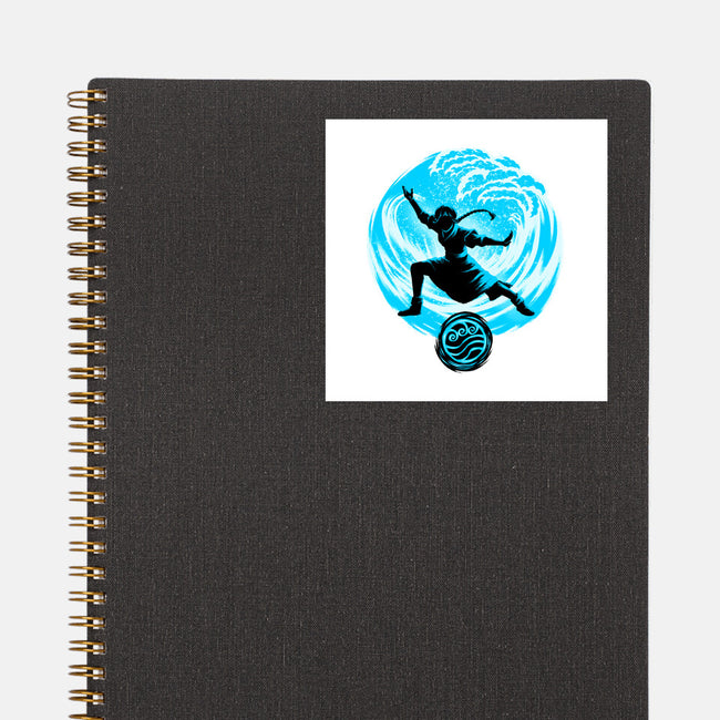 Master Of Water Element-None-Glossy-Sticker-rmatix