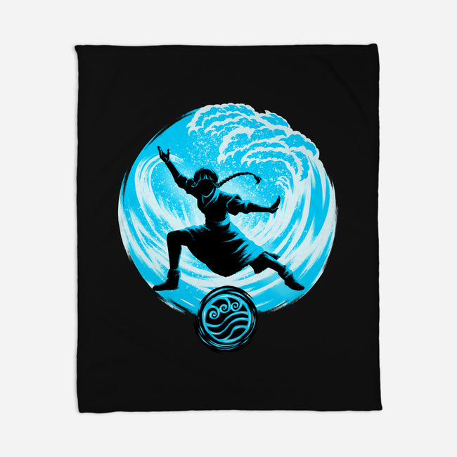 Master Of Water Element-None-Fleece-Blanket-rmatix