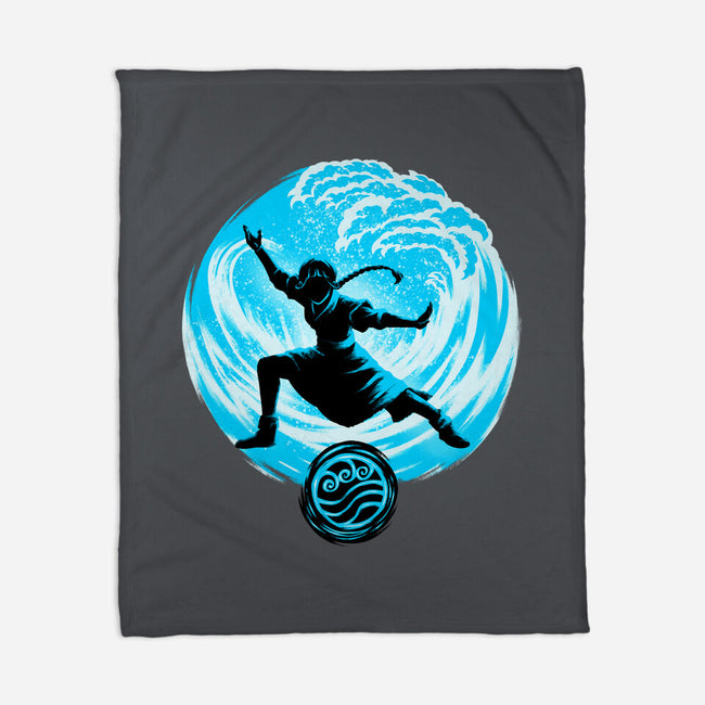 Master Of Water Element-None-Fleece-Blanket-rmatix