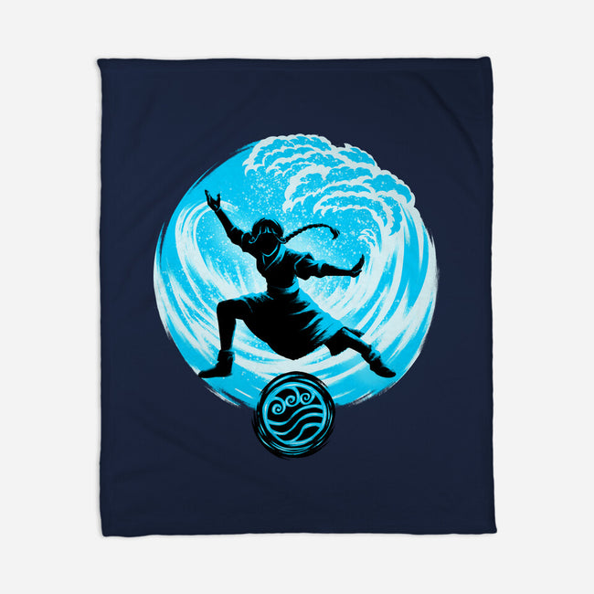 Master Of Water Element-None-Fleece-Blanket-rmatix