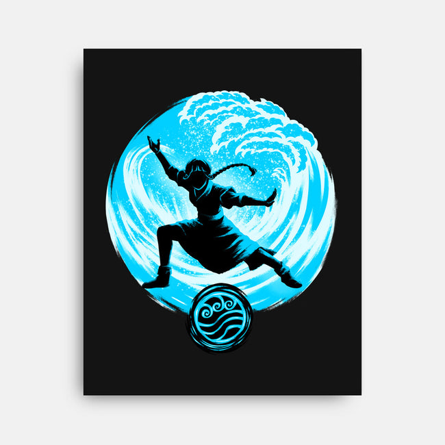Master Of Water Element-None-Stretched-Canvas-rmatix