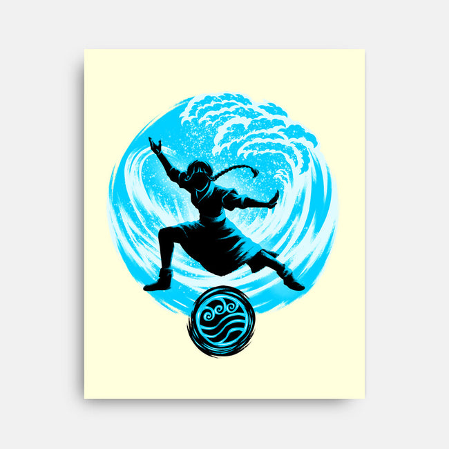 Master Of Water Element-None-Stretched-Canvas-rmatix