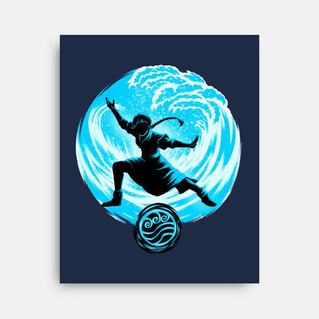 Master Of Water Element-None-Stretched-Canvas-rmatix