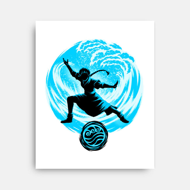 Master Of Water Element-None-Stretched-Canvas-rmatix