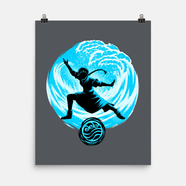 Master Of Water Element-None-Matte-Poster-rmatix